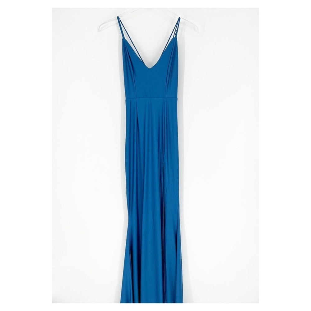 NWT Dear Emilia Forever in a Moment Maxi Dress Women's XS Blue Romantic - Picture 2 of 8